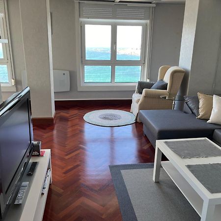 Primera Linea Playa Riazor A Coruña Dış mekan fotoğraf