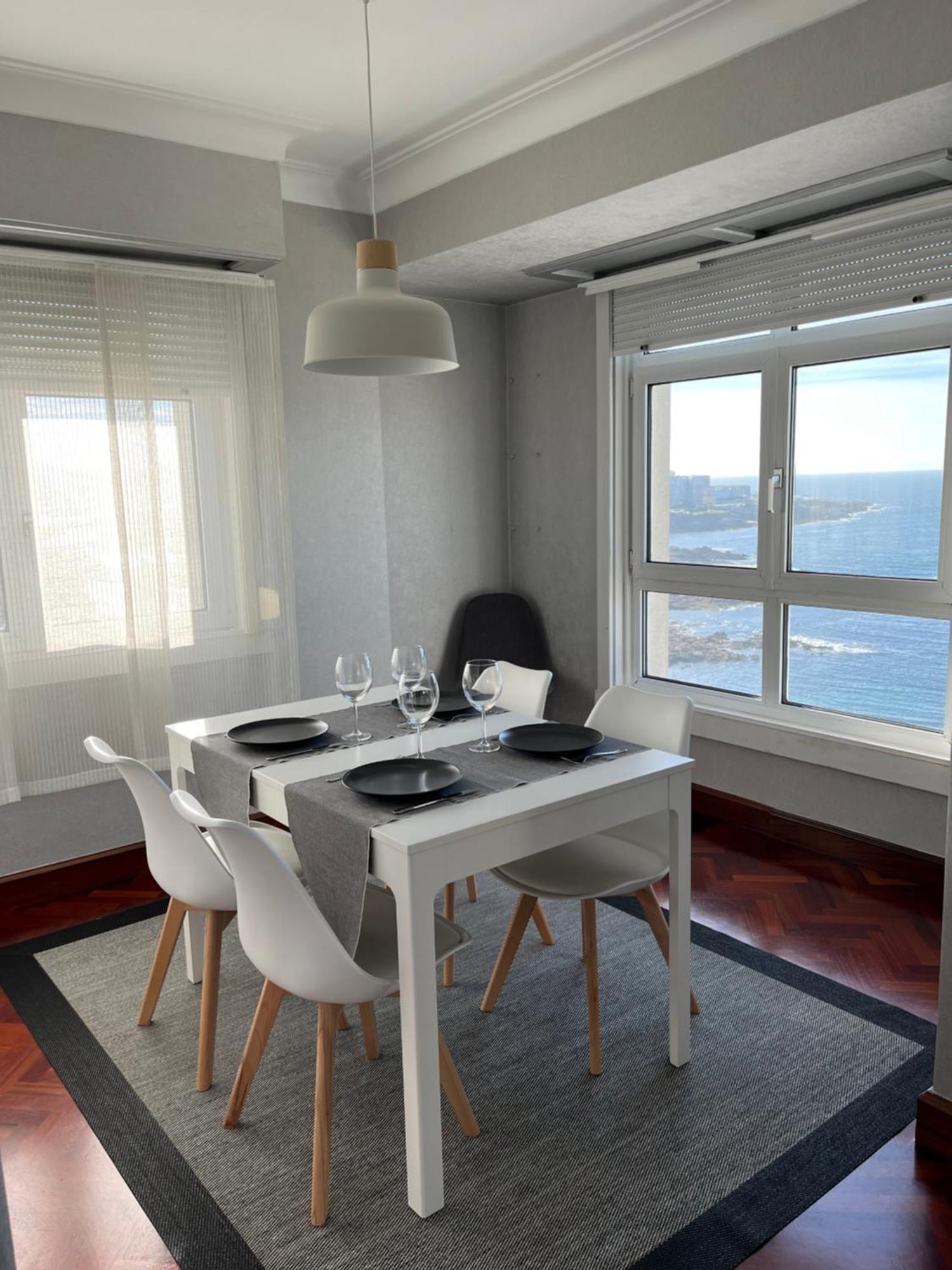 Primera Linea Playa Riazor A Coruña Dış mekan fotoğraf